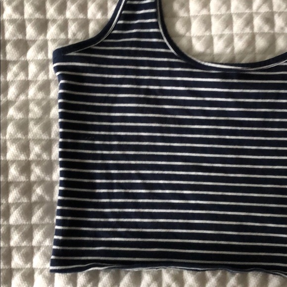 Cropped Aeropostale Striped Halter Top - Picture 2 of 6